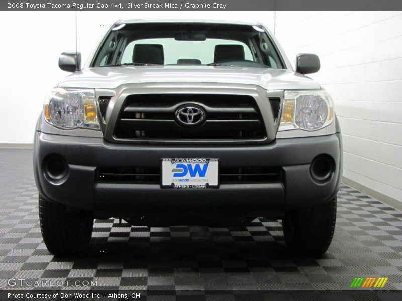 Silver Streak Mica / Graphite Gray 2008 Toyota Tacoma Regular Cab 4x4
