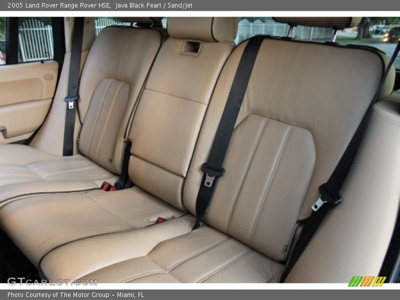 Java Black Pearl / Sand/Jet 2005 Land Rover Range Rover HSE
