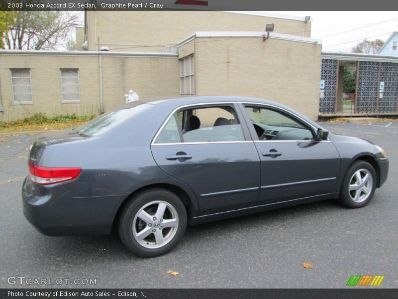 Graphite Pearl / Gray 2003 Honda Accord EX Sedan