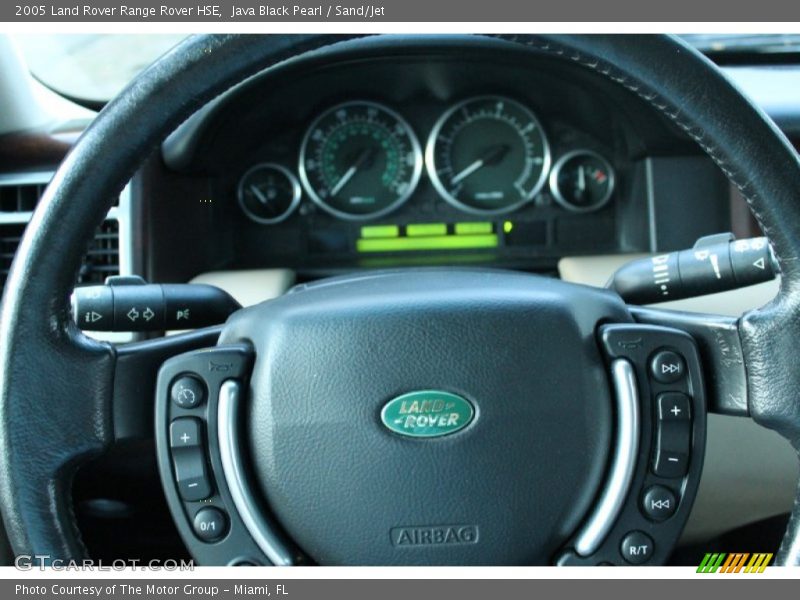Java Black Pearl / Sand/Jet 2005 Land Rover Range Rover HSE