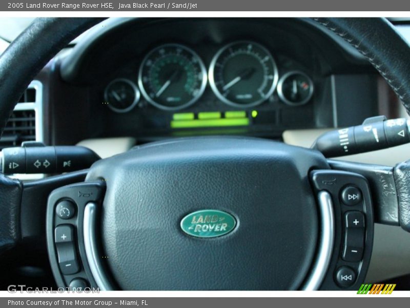 Java Black Pearl / Sand/Jet 2005 Land Rover Range Rover HSE
