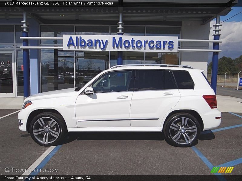 Polar White / Almond/Mocha 2013 Mercedes-Benz GLK 350