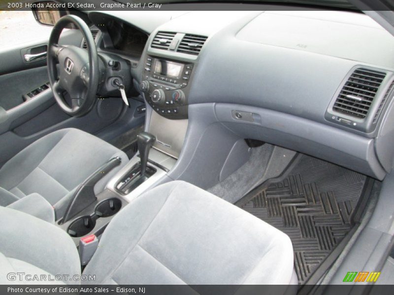 Graphite Pearl / Gray 2003 Honda Accord EX Sedan