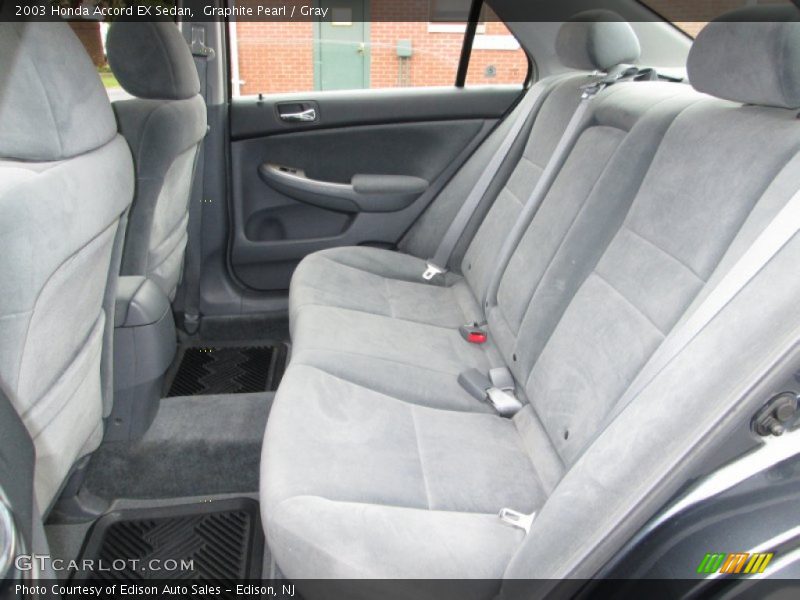 Rear Seat of 2003 Accord EX Sedan
