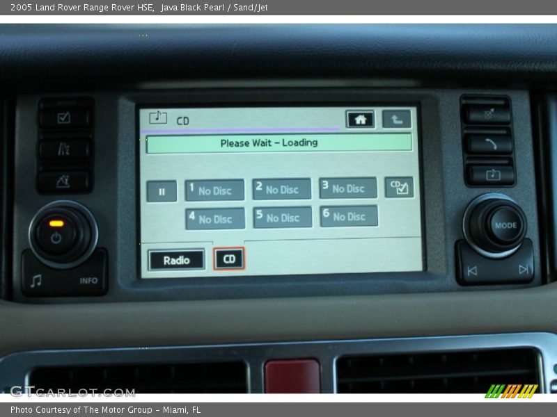 Java Black Pearl / Sand/Jet 2005 Land Rover Range Rover HSE