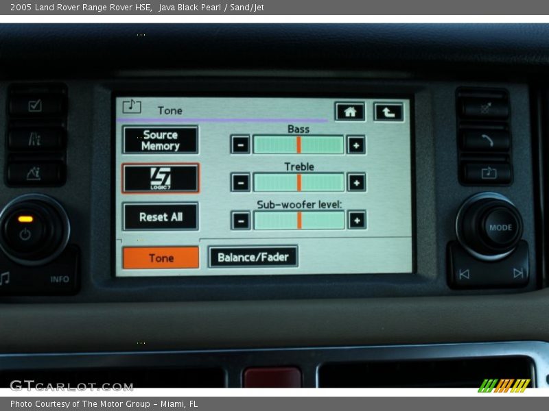 Java Black Pearl / Sand/Jet 2005 Land Rover Range Rover HSE
