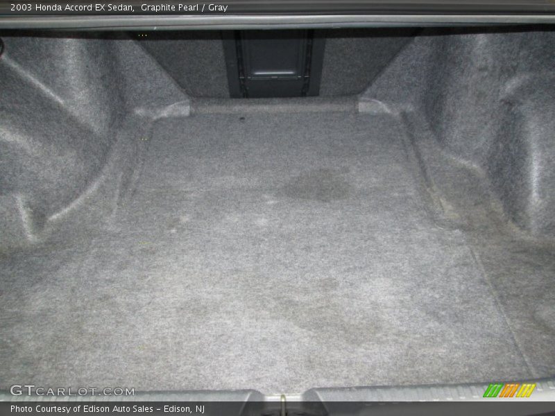 Graphite Pearl / Gray 2003 Honda Accord EX Sedan