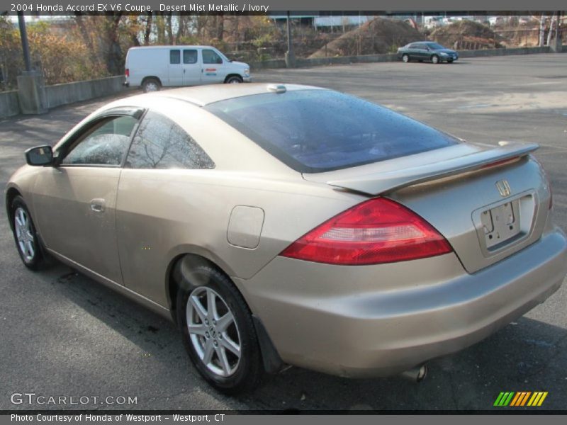 Desert Mist Metallic / Ivory 2004 Honda Accord EX V6 Coupe