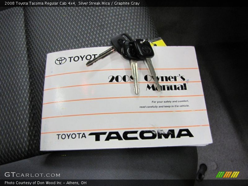 Books/Manuals of 2008 Tacoma Regular Cab 4x4