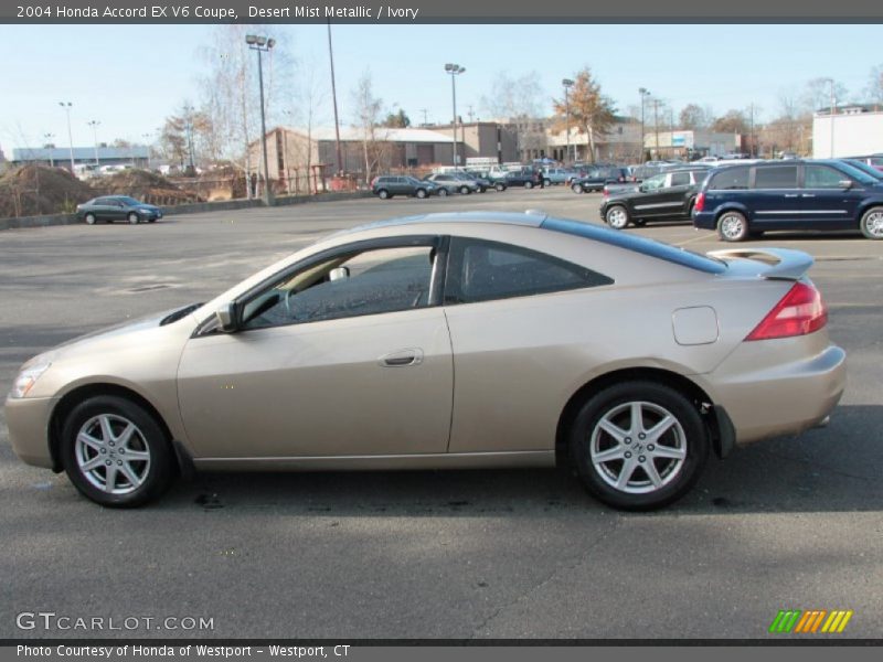 Desert Mist Metallic / Ivory 2004 Honda Accord EX V6 Coupe