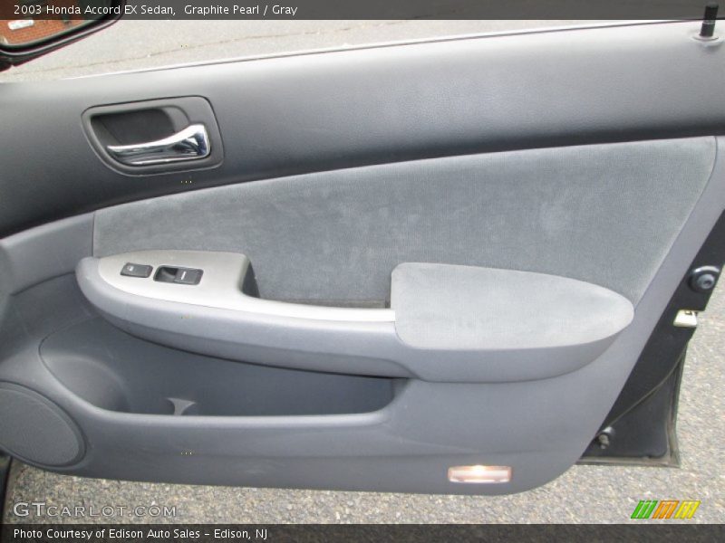 Graphite Pearl / Gray 2003 Honda Accord EX Sedan