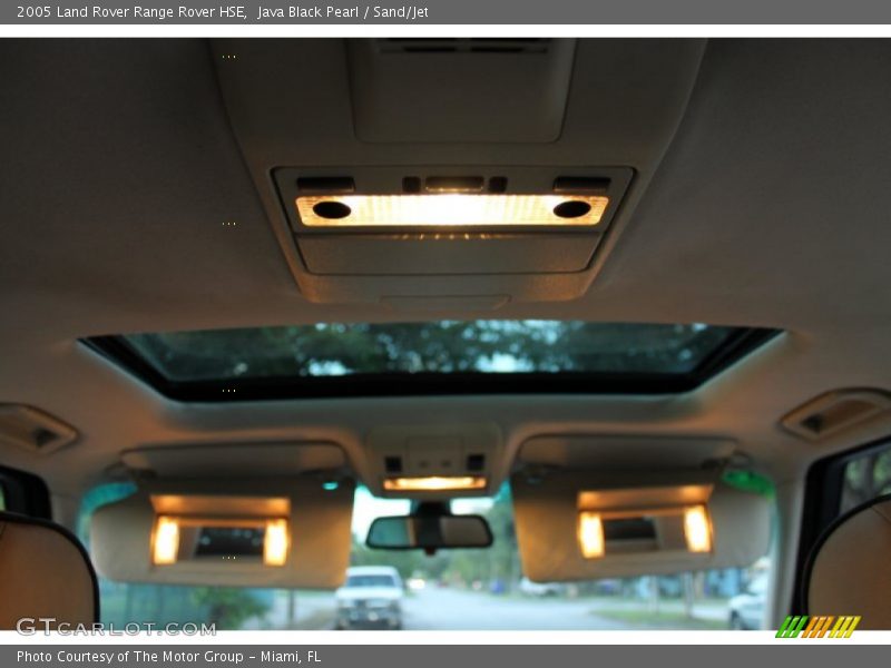 Java Black Pearl / Sand/Jet 2005 Land Rover Range Rover HSE