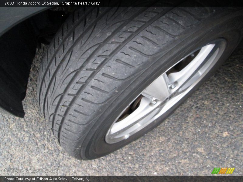 Graphite Pearl / Gray 2003 Honda Accord EX Sedan