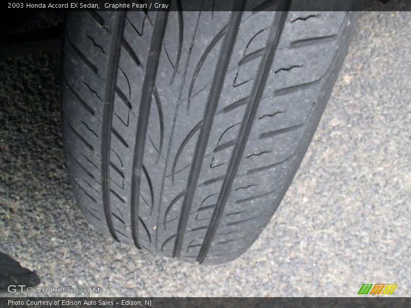 Graphite Pearl / Gray 2003 Honda Accord EX Sedan