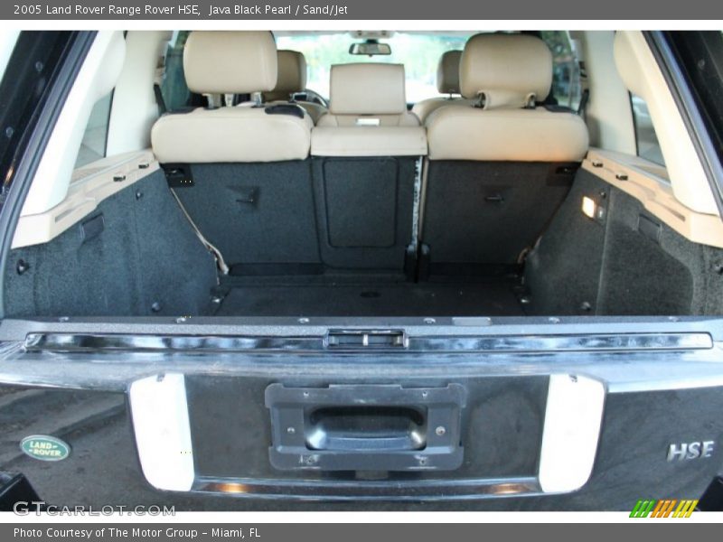 Java Black Pearl / Sand/Jet 2005 Land Rover Range Rover HSE