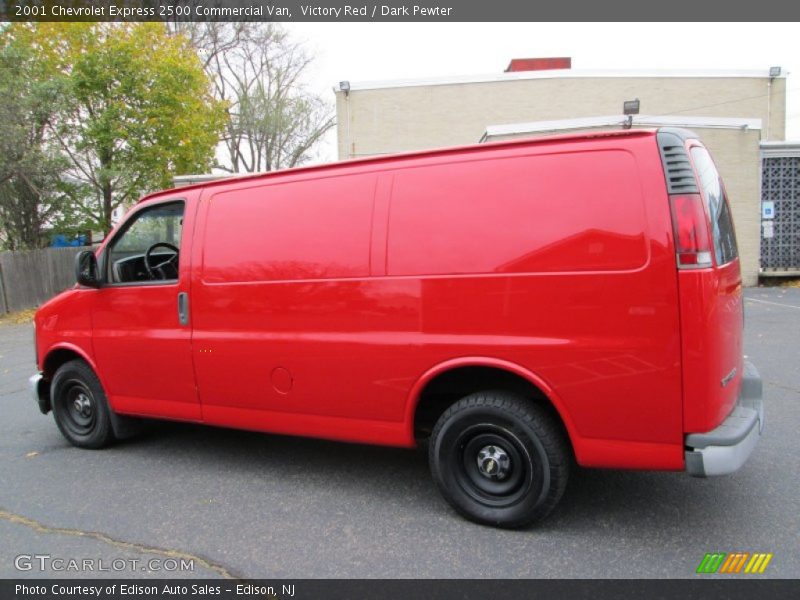 Victory Red / Dark Pewter 2001 Chevrolet Express 2500 Commercial Van