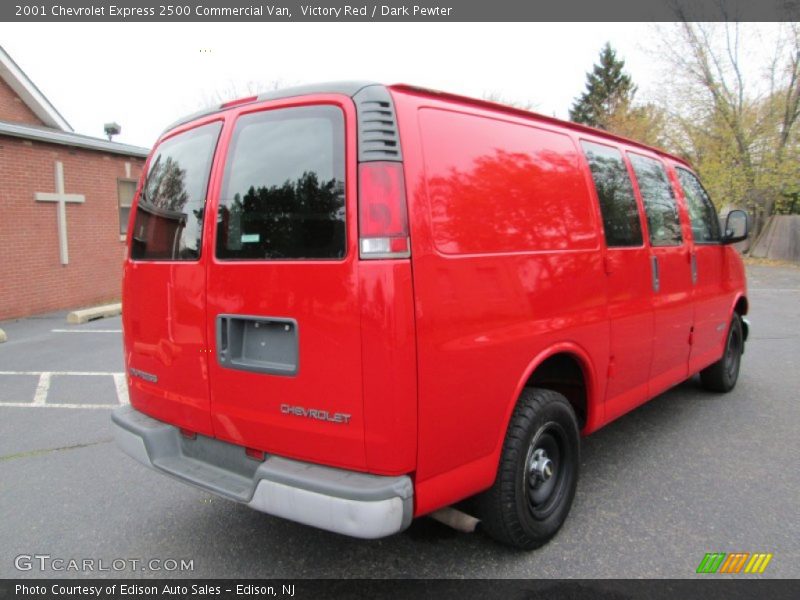  2001 Express 2500 Commercial Van Victory Red