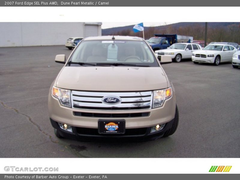 Dune Pearl Metallic / Camel 2007 Ford Edge SEL Plus AWD