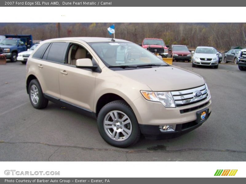 Dune Pearl Metallic / Camel 2007 Ford Edge SEL Plus AWD