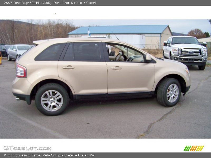 Dune Pearl Metallic / Camel 2007 Ford Edge SEL Plus AWD