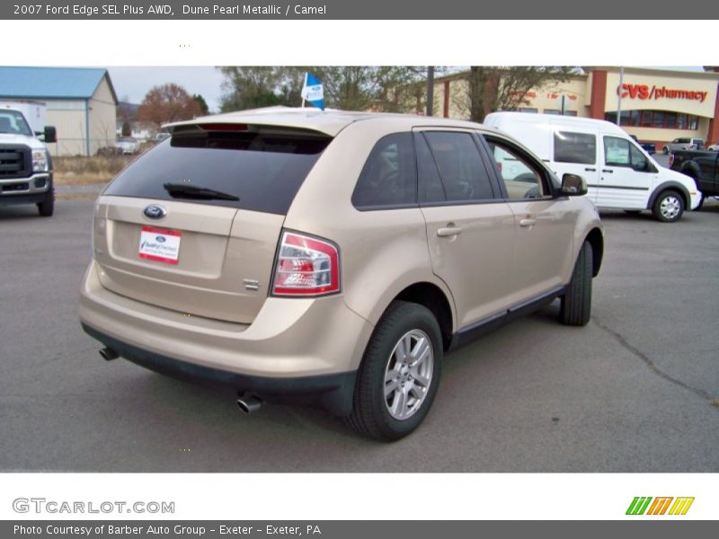 Dune Pearl Metallic / Camel 2007 Ford Edge SEL Plus AWD