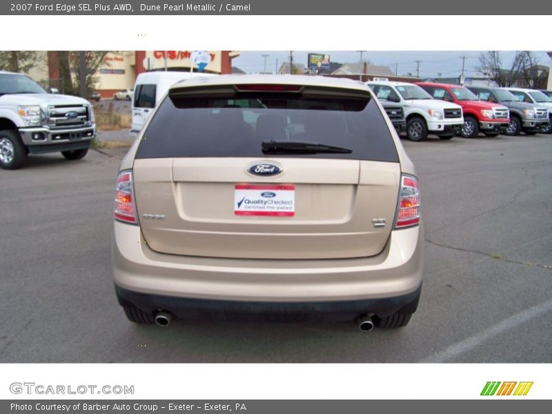 Dune Pearl Metallic / Camel 2007 Ford Edge SEL Plus AWD