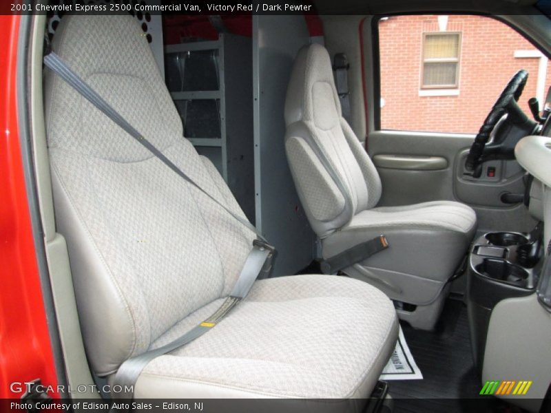 Victory Red / Dark Pewter 2001 Chevrolet Express 2500 Commercial Van