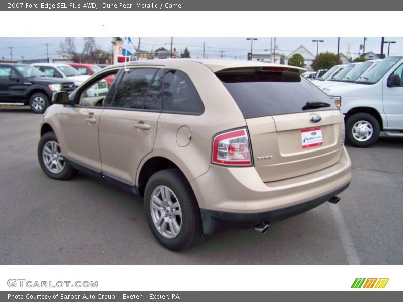 Dune Pearl Metallic / Camel 2007 Ford Edge SEL Plus AWD