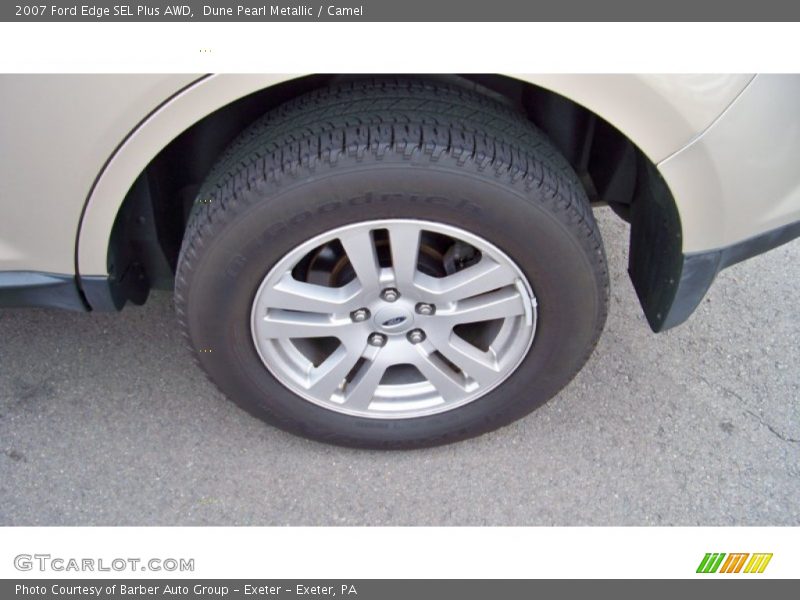 Dune Pearl Metallic / Camel 2007 Ford Edge SEL Plus AWD