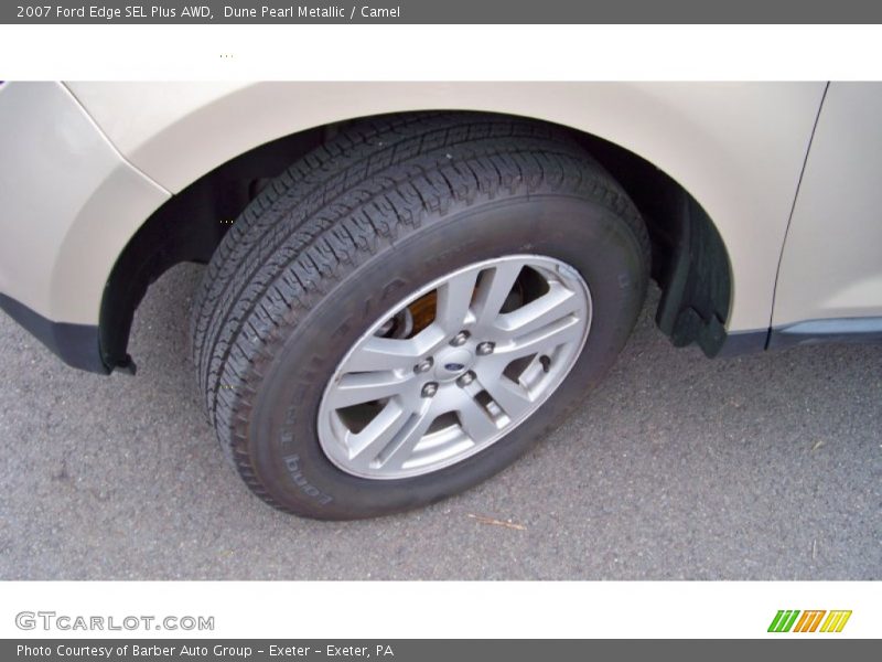 Dune Pearl Metallic / Camel 2007 Ford Edge SEL Plus AWD