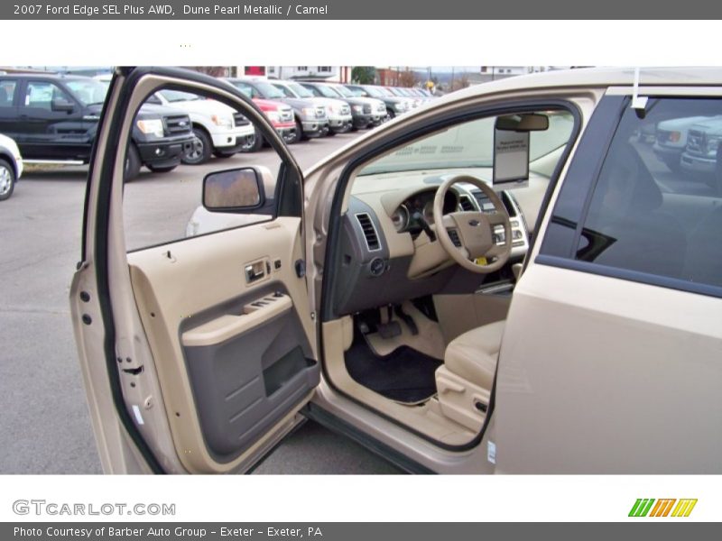 Dune Pearl Metallic / Camel 2007 Ford Edge SEL Plus AWD