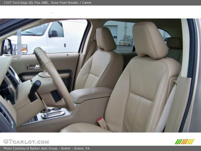 Dune Pearl Metallic / Camel 2007 Ford Edge SEL Plus AWD