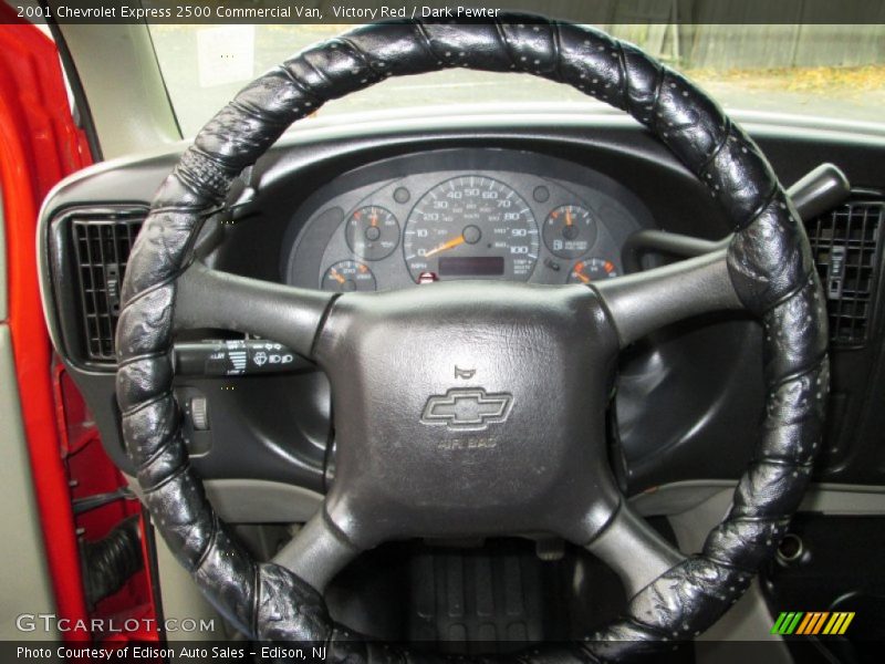 Victory Red / Dark Pewter 2001 Chevrolet Express 2500 Commercial Van