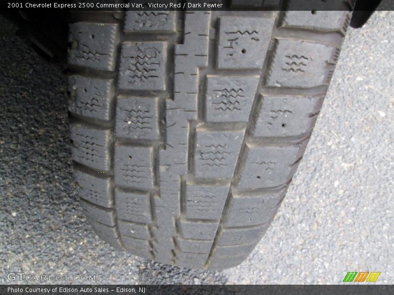 Victory Red / Dark Pewter 2001 Chevrolet Express 2500 Commercial Van