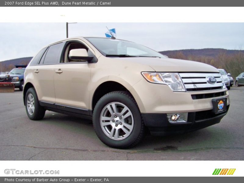Dune Pearl Metallic / Camel 2007 Ford Edge SEL Plus AWD