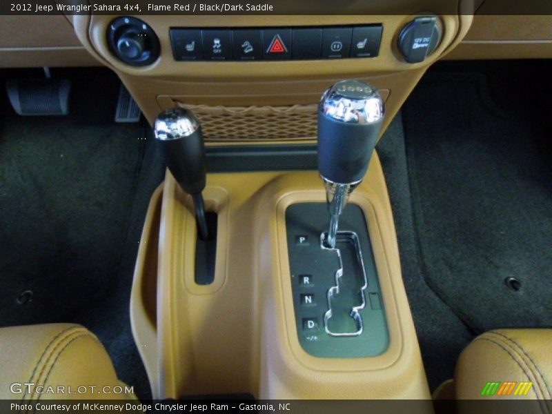 Flame Red / Black/Dark Saddle 2012 Jeep Wrangler Sahara 4x4