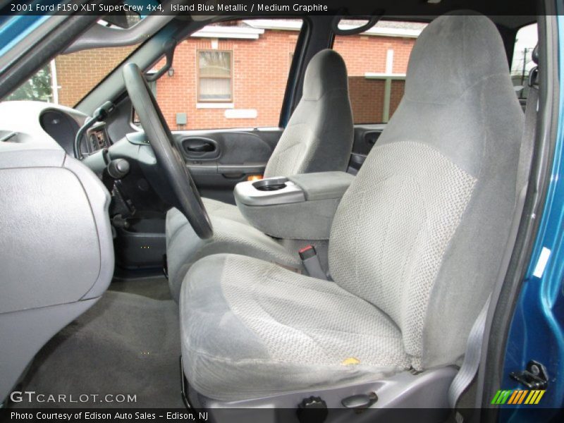 Front Seat of 2001 F150 XLT SuperCrew 4x4