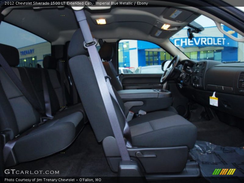 Imperial Blue Metallic / Ebony 2012 Chevrolet Silverado 1500 LT Extended Cab