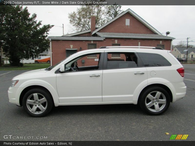 Stone White / Dark Slate Gray/Light Graystone 2009 Dodge Journey R/T