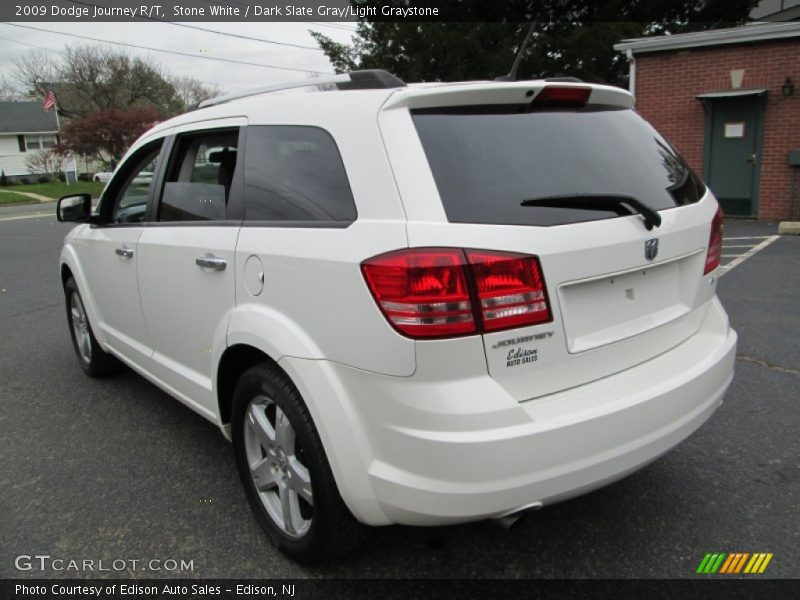 Stone White / Dark Slate Gray/Light Graystone 2009 Dodge Journey R/T