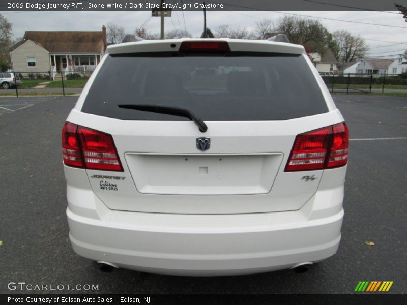 Stone White / Dark Slate Gray/Light Graystone 2009 Dodge Journey R/T