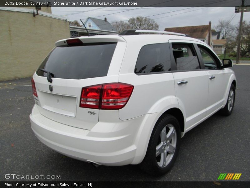Stone White / Dark Slate Gray/Light Graystone 2009 Dodge Journey R/T