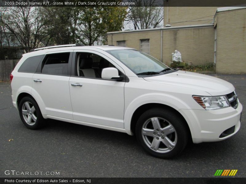Stone White / Dark Slate Gray/Light Graystone 2009 Dodge Journey R/T