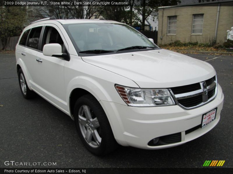 Stone White / Dark Slate Gray/Light Graystone 2009 Dodge Journey R/T