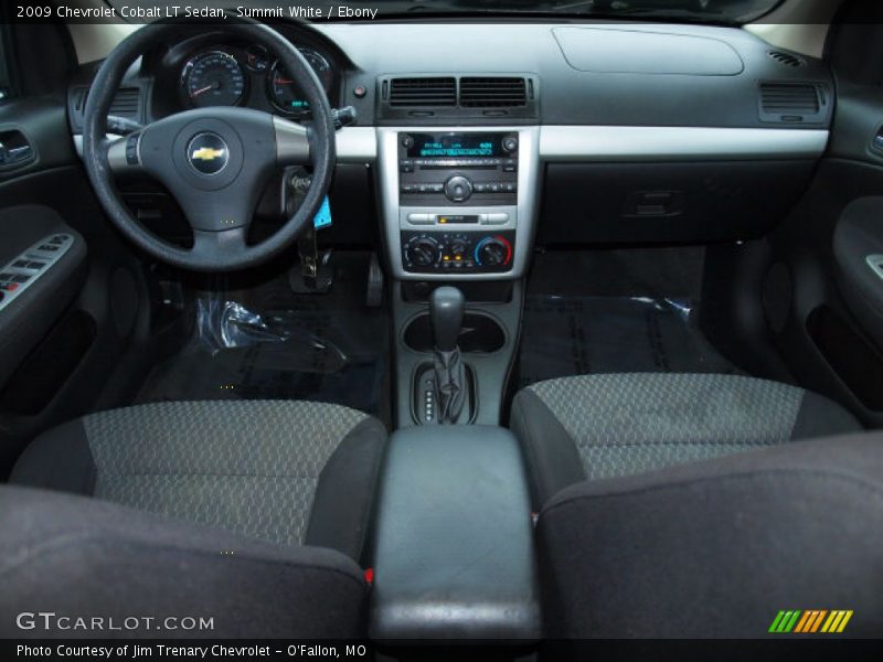 Summit White / Ebony 2009 Chevrolet Cobalt LT Sedan