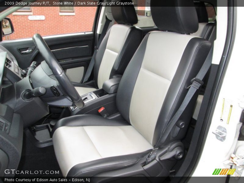 Stone White / Dark Slate Gray/Light Graystone 2009 Dodge Journey R/T