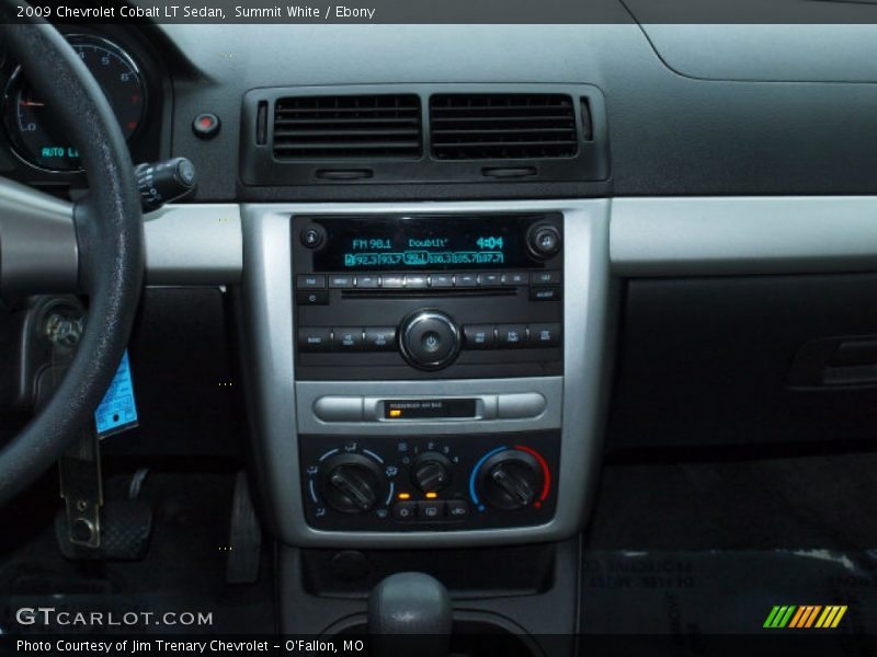 Summit White / Ebony 2009 Chevrolet Cobalt LT Sedan