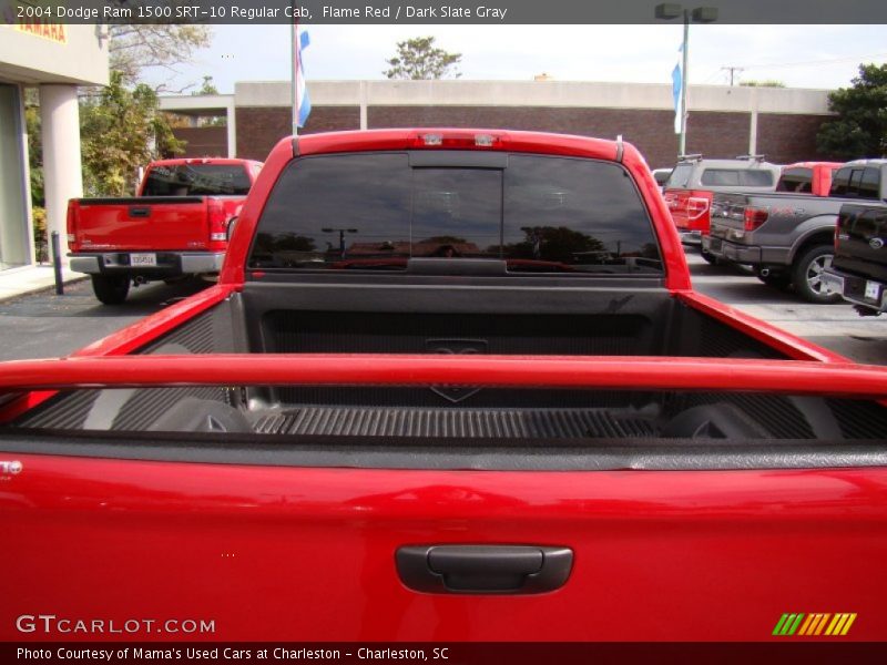 Flame Red / Dark Slate Gray 2004 Dodge Ram 1500 SRT-10 Regular Cab