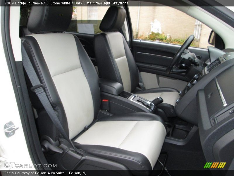 Stone White / Dark Slate Gray/Light Graystone 2009 Dodge Journey R/T