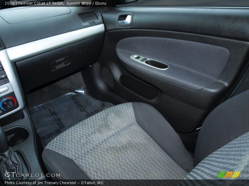 Summit White / Ebony 2009 Chevrolet Cobalt LT Sedan